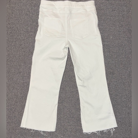 Spanx White Jeans with Elastic Waist Band Women’s Size XL - Picture 3 of 9